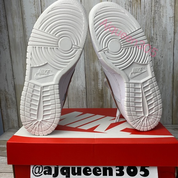 Nike Dunk Low White Rose Gold - Picture 6 of 6